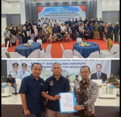 PPTS 4 Kecamatan Tanda Tangani SPJB Dengan PT BWI