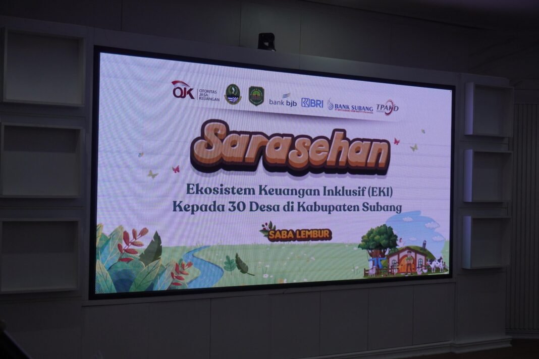 Pemkab Subang Dukungan Sarasehan Eksistim Ekonomi 30 Desa