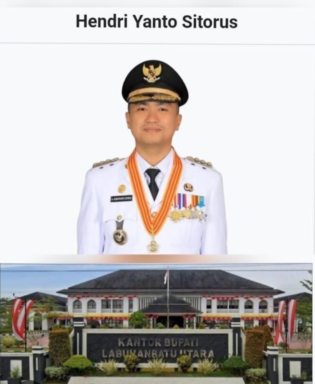 Bupati Labura Bungkam saat Di Konfirmasi Terkait PPK Dinas Pendidikan