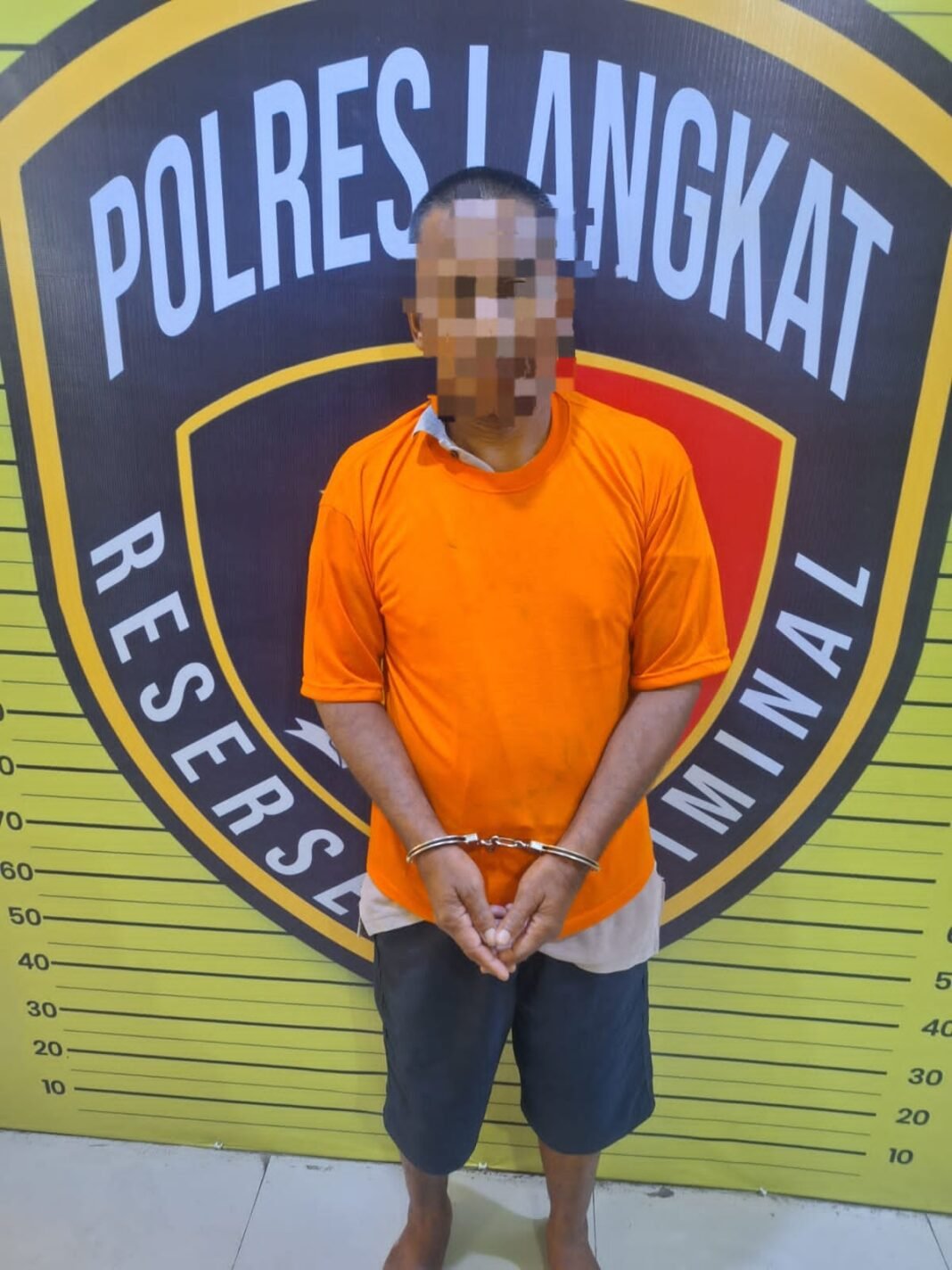 Polres Langkat Amankan Pelaku Percobaan Pencurian dengan Kekerasan di Kecamatan Wampu