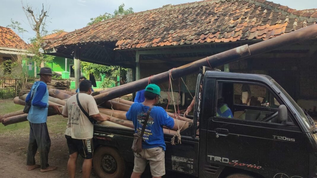 Talang Air Terputus Mengancam 95 Hektar Sawah Di Dua Desa Terancam Gagal Panen