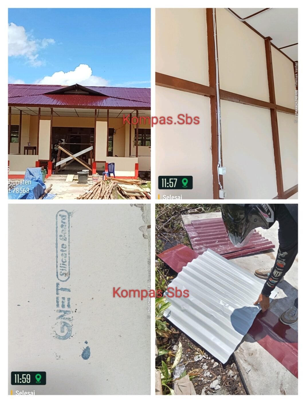 Proyek Diknas Sanggau Menyimpang Dari RAB. Bupati Diminta Terjun Lapangan