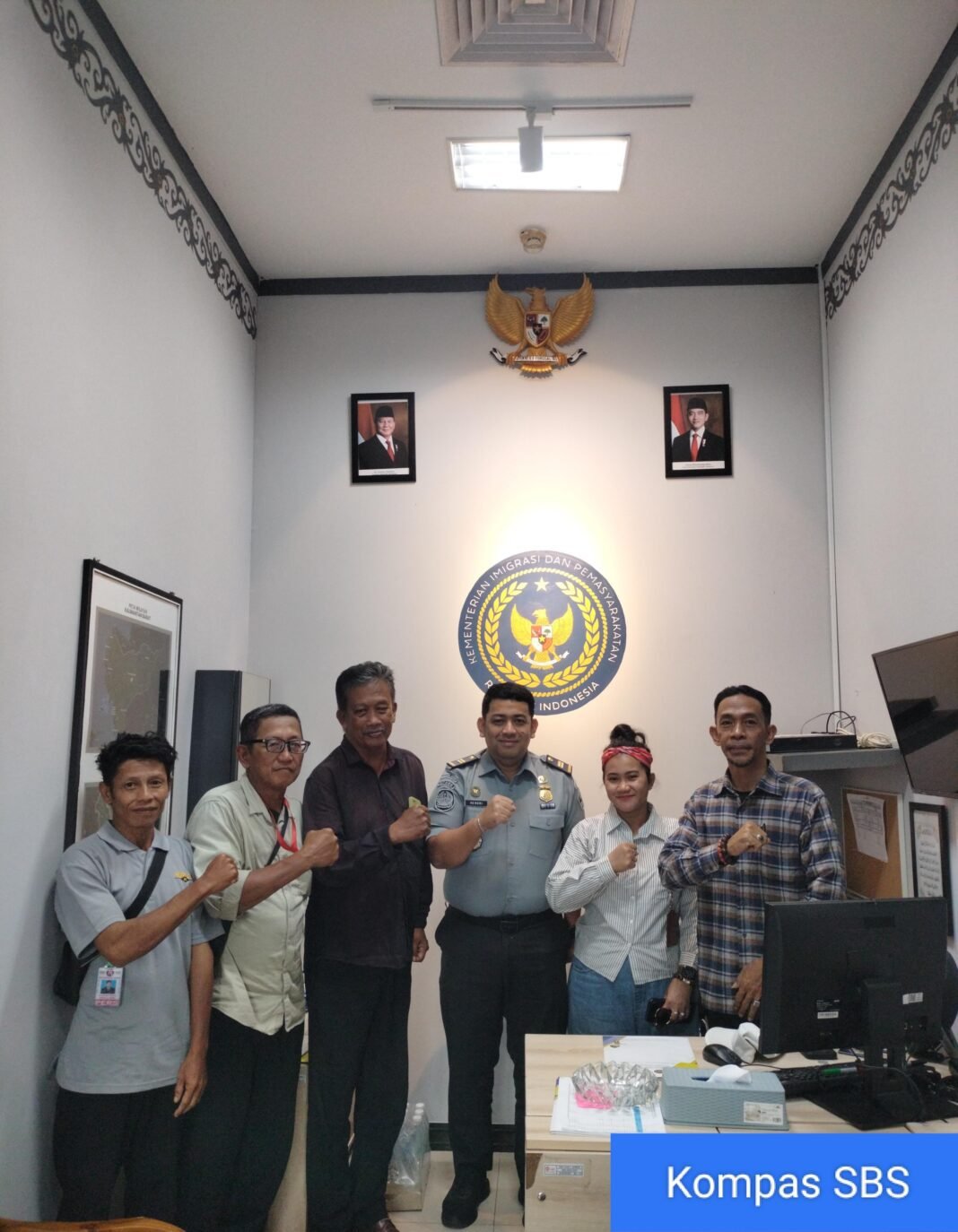 Temu Silahturahmi Awak Media Dengan Imigrasi Entikong