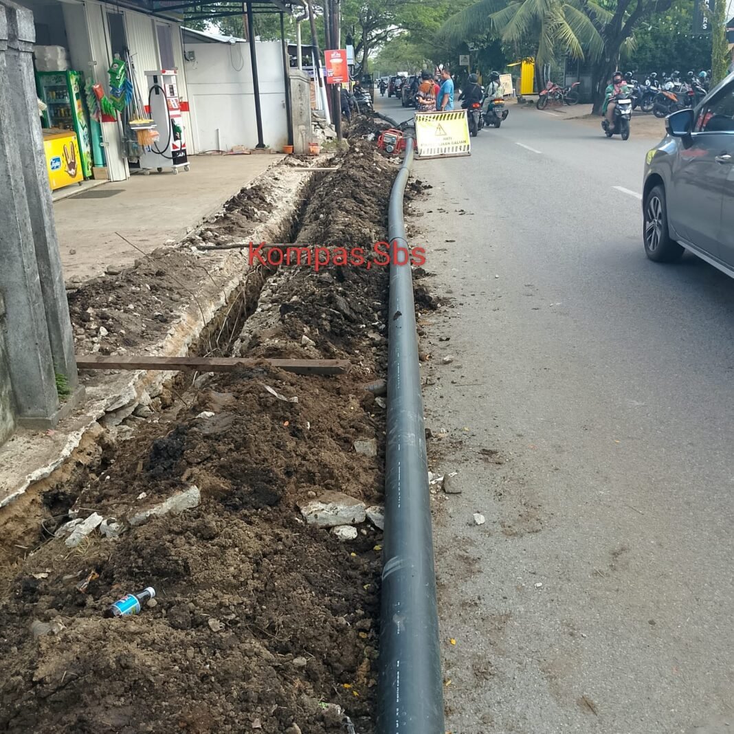Klarifikasi pemberitaan Proyek Tanam Pipa Air PUPR Kota