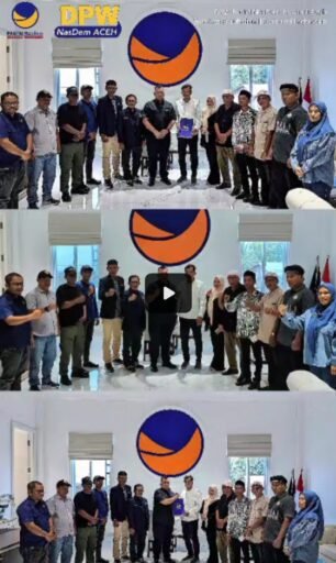 DPD NasDem Kota Sabang Serahkan Berkas Kepengurusan Ke DPW NasDem Propinsi Aceh | Kompas.sbs