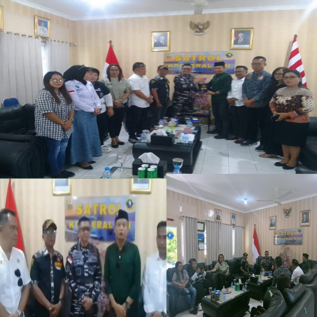 Ketum POLA, Wujudkan Kerja Sama Dengan Satrol Kodaeral Vlll Manado.