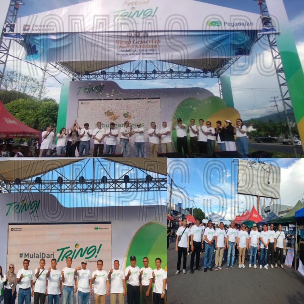 PT Pegadaian Area Manado ll Lonceng Aplikasi Tring Pegadaian Di Kota Bitung.