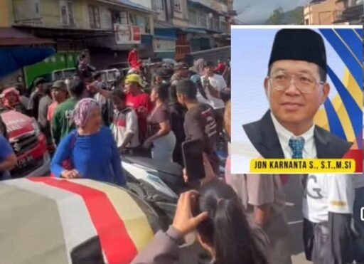 Pedagang Menghadang Mobil Satpol PP ! Menilai Pilih Kasih dalam Penertiban, Ini Kata Kasatpol PP Karo