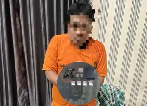 Berastagi Belum Aman dari Narkoba ! Seorang Residivis Narkoba diamankan Polres Karo di Tambak Lau Mulgap I