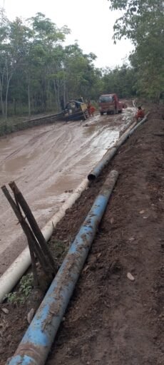 Pipa PT. Pertamina field Adera Berserahkan