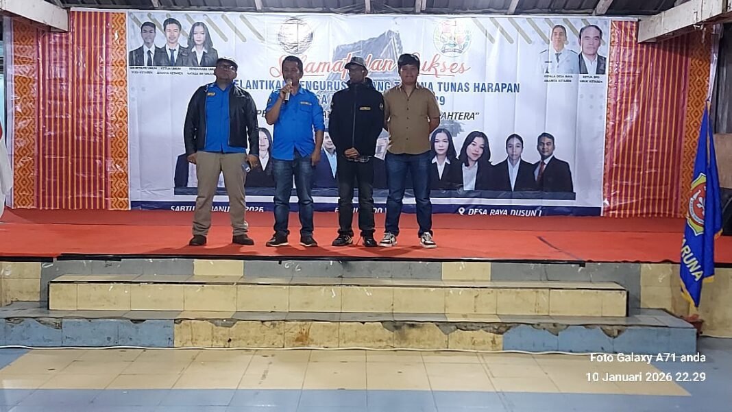 Karang Taruna Berastagi : Selamat Atas Pelantikan Karang Taruna Tunas Harapan Desa Raya