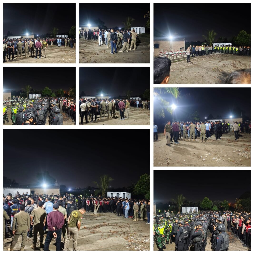 KRYD, Sinergitas TNI – Polri, BNN di Medan Perangi Narkoba di Wilayah Jermal