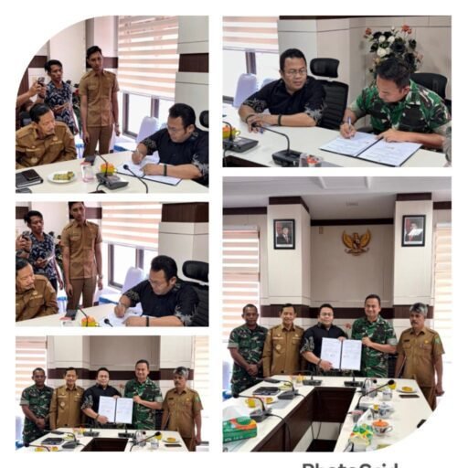 Tandatangan NPHD Hibah Tanah Untuk Koramil Sukajaya Dan Sukamakmue : Walikota Sabang Terima Audiensi | NEWS