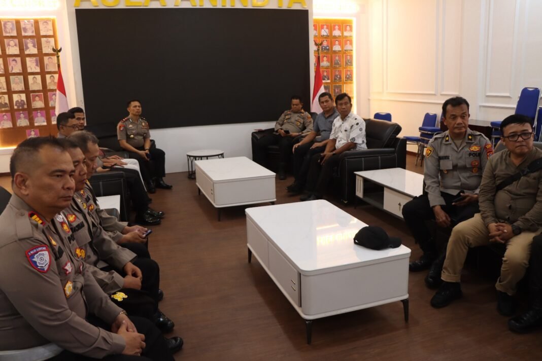 Kapolres Binjai Giat Silaturahmi Bersama 18 Tokoh Etnis Forum Pembauran Kebangsaan (FPK)