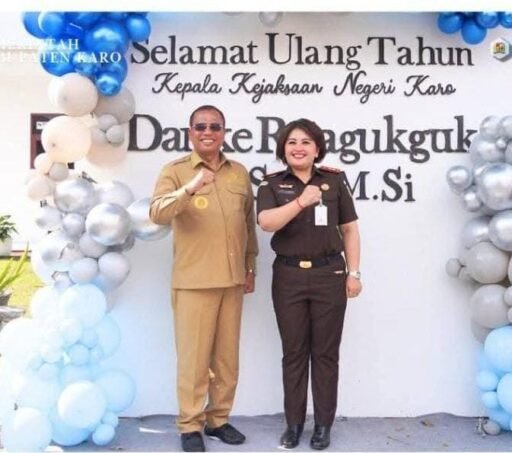 Bupati Karo Hadiri Perayaan Ulang Tahun Kepala Kejaksaan Negeri Karo