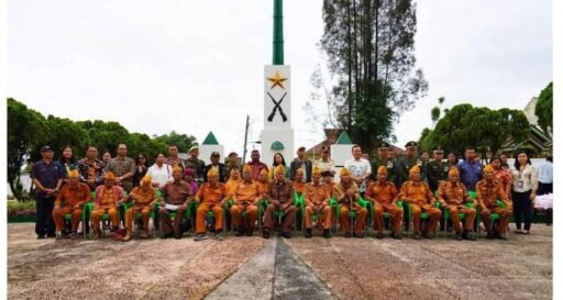 Memperingati Hari Ulang Tahun Legiun Veteran RI, Pemkab Karo Ziarah ke Makam Pahlawan