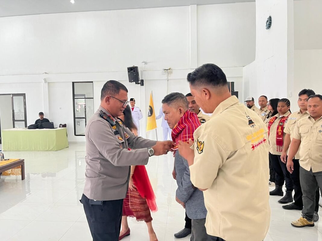Hadiri Pelantikan SPMI , Wakapolres Karo Berharap Menjadi Mitra Strategi Polri