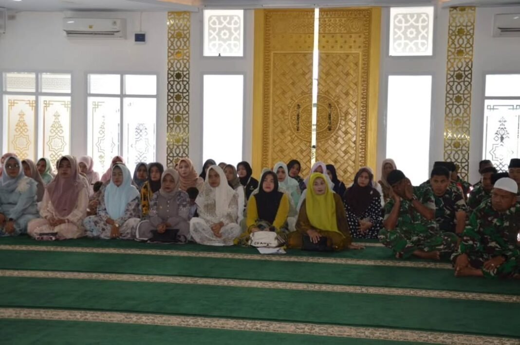 Tingkatkan Iman dan Taqwa, Kodim 0212/Tapsel Gelar Peringatan Isra Mir’aj