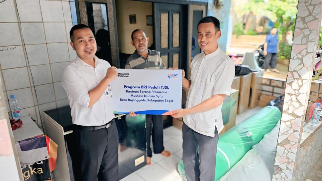 BRI Peduli TJSL: Fokus Sarana dan Prasarana Rumah Ibadah di Wilayah Bogor