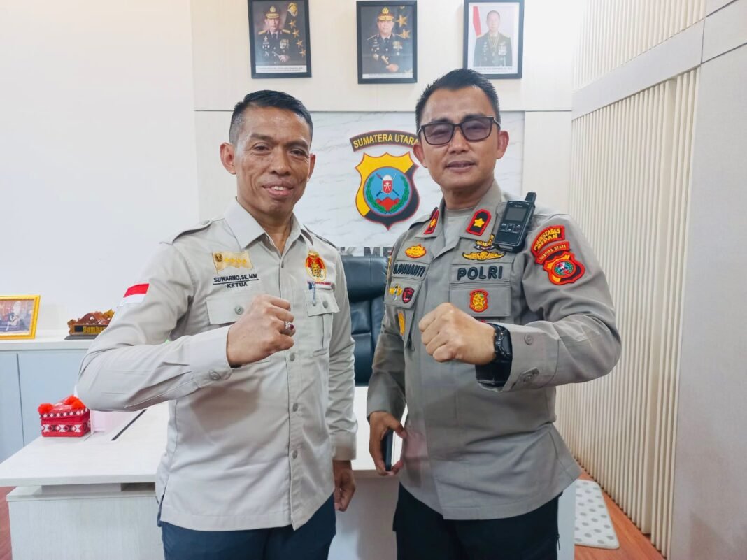 “MAI Medan dan Polsek Medan Baru Pererat Kolaborasi Keamanan dan Pengawalan Program Strategis Nasional”