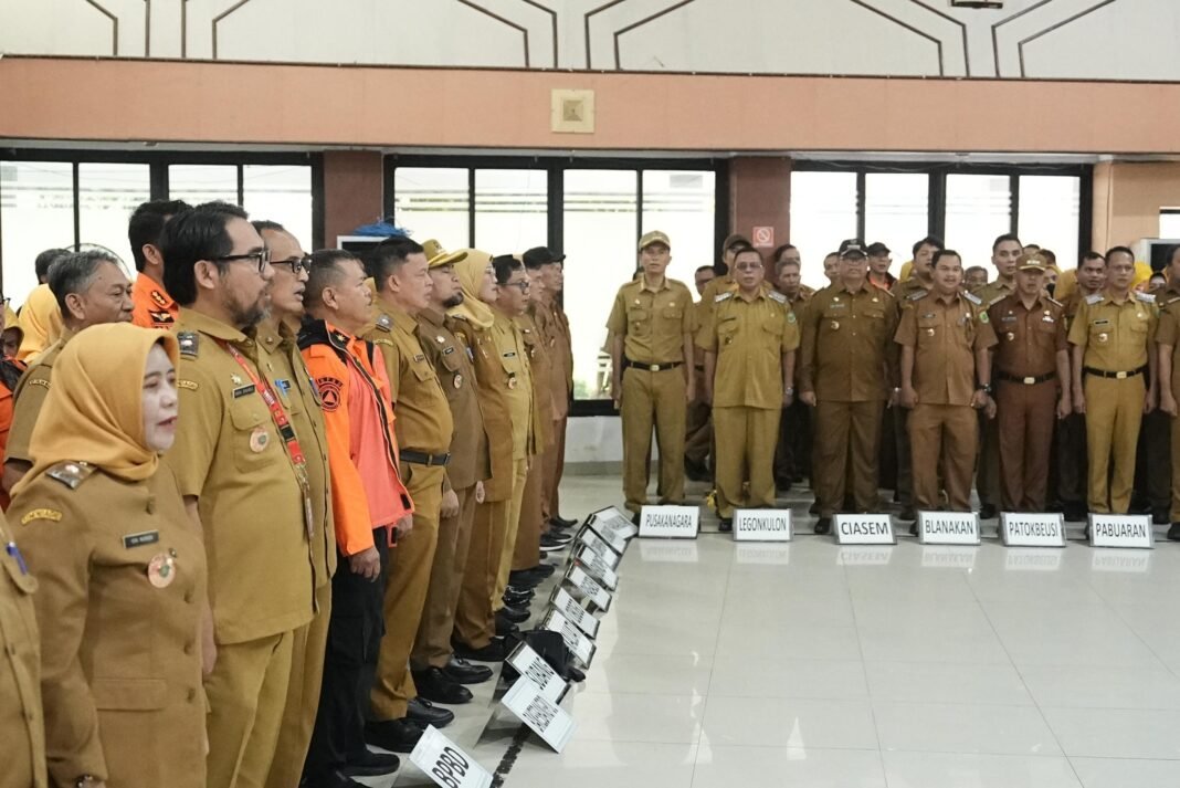 Sejumlah Wilayah Subang dilanda Banjir Bupati Subang Tegaskan Camat Harus StandBy 24Jam