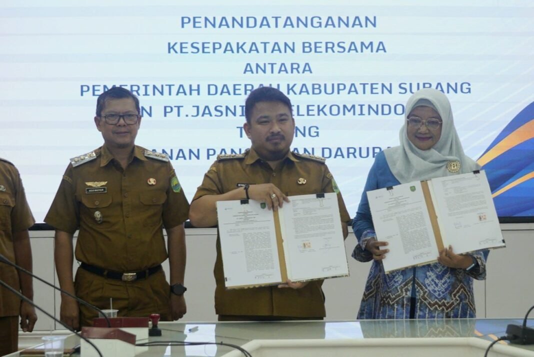 Perkuat Respon Kedaruratan Pemda Subang Resmikan Panggil Darurat 112