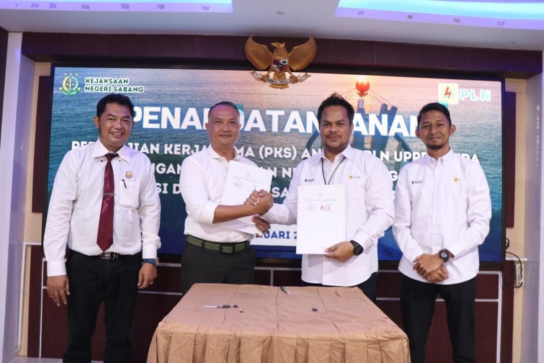 PLN UP3 Banda Aceh dan Kejaksaan Negeri Sabang Perkuat Kepastian Hukum dan Keandalan Listrik