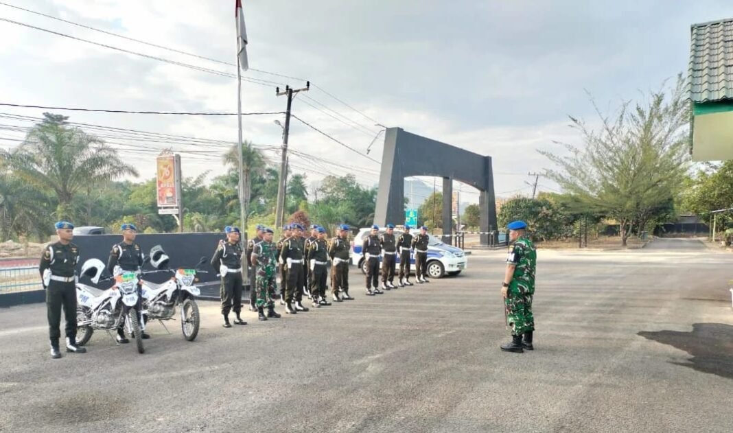 Denpom I/2 Sibolga Kawal Kasum TNI di Wilayah Korem 023/KS