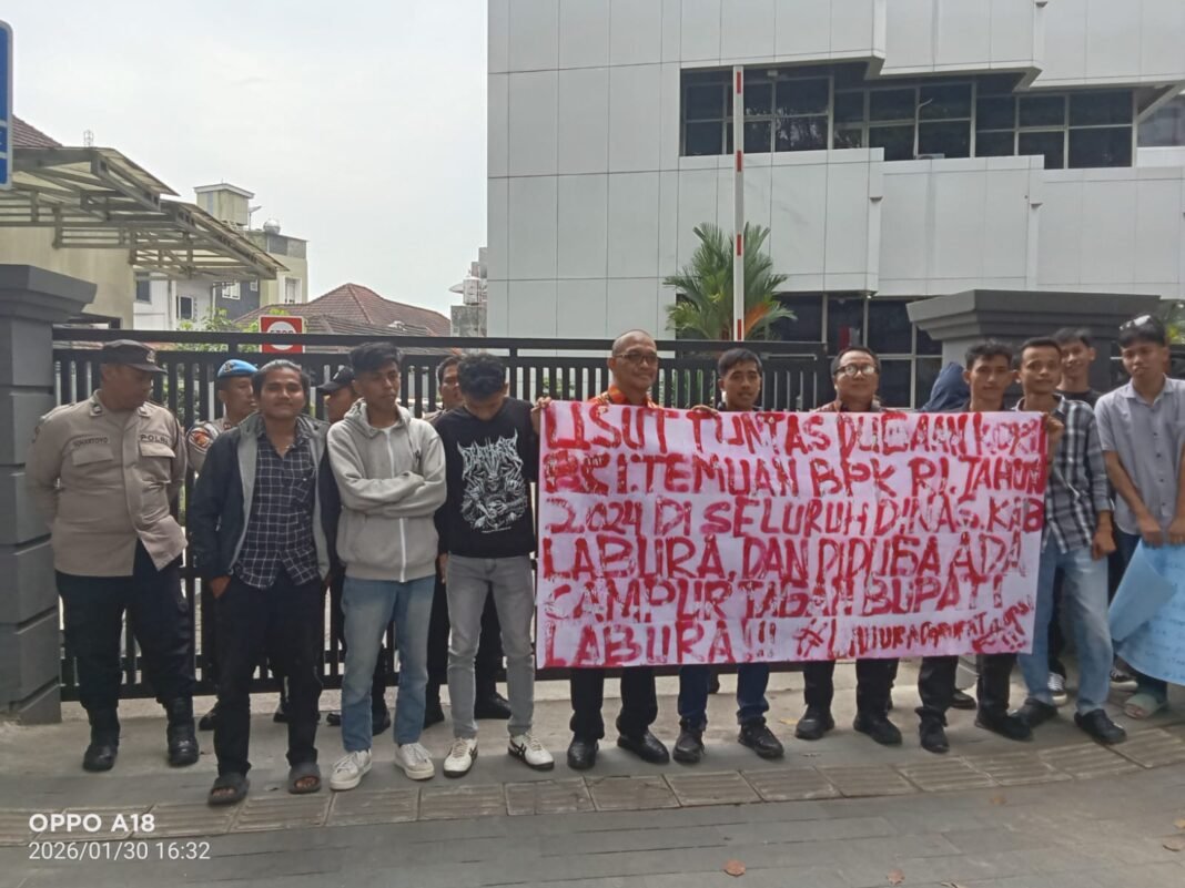 “Uang Rakyat Dikembalikan, Hukum Dilupakan? Mahasiswa Desak Kejati Usut Temuan BPK Labuhanbatu Utara”