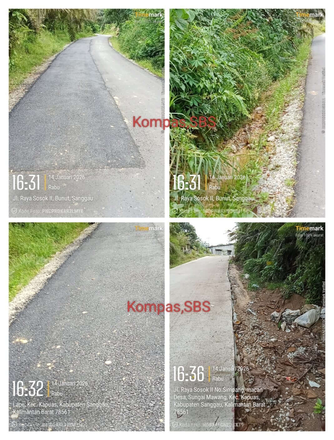 Bupati Tidur, Proyek Jalan Riam Asal Jadi. PPK Dan Pelaksana Sehat