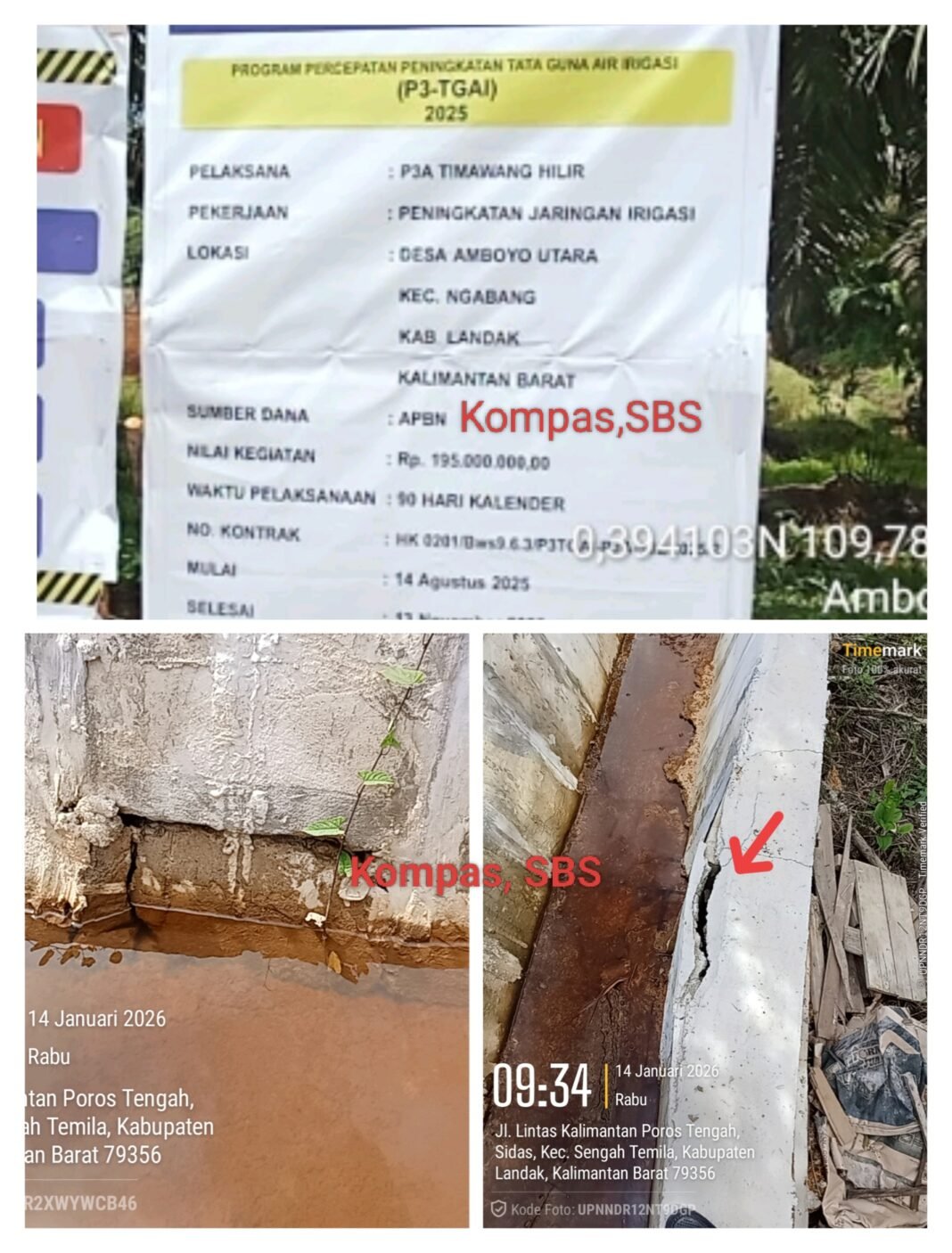 P3-TGAI Desa Peruan Dalam : Kualitas Hancur, KPK Harus Terjun, Protap Mentri Dinilai Nol.