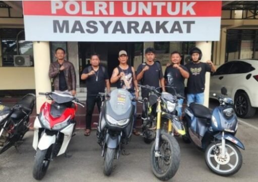 Sindikat Curanmor, Jatanras Polresta Gorontalo Berhasil Ringkus Pelaku Dan Barang Bukti.