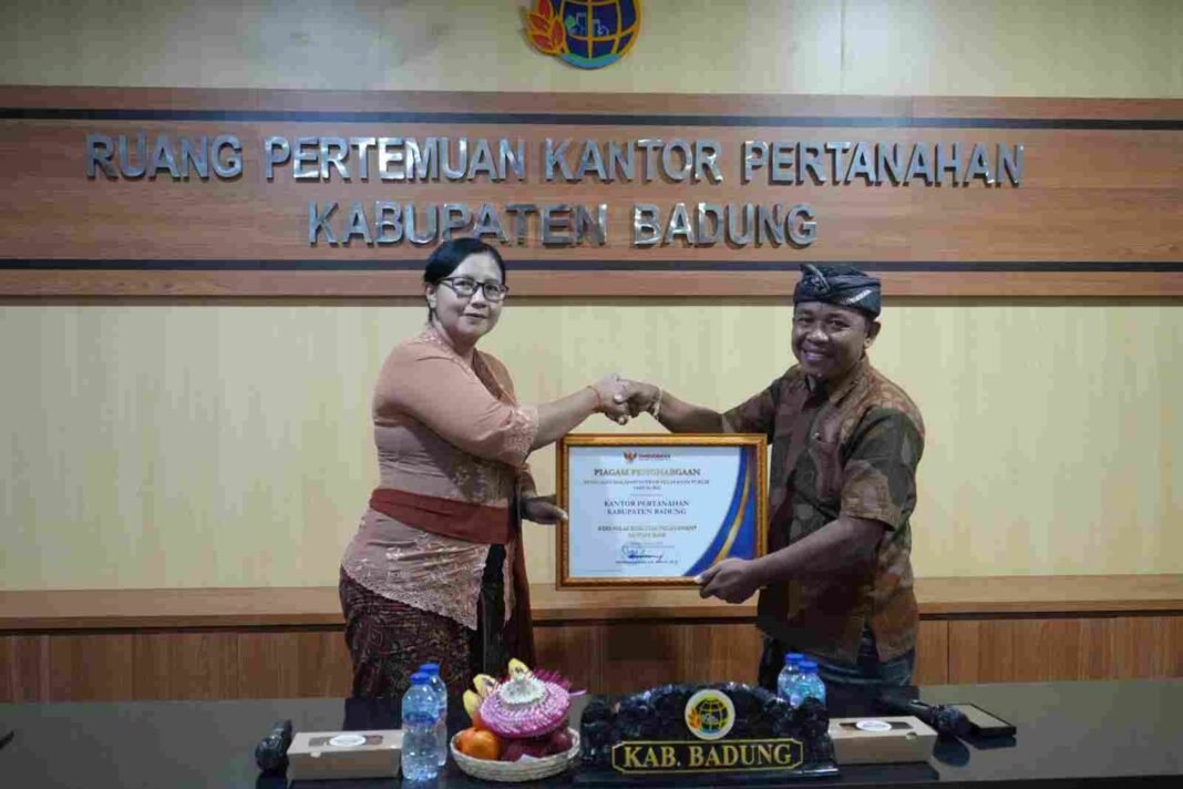 Kantah Badung Terima Opini Ombudsman RI, Perkuat Komitmen Cegah Maladministrasi