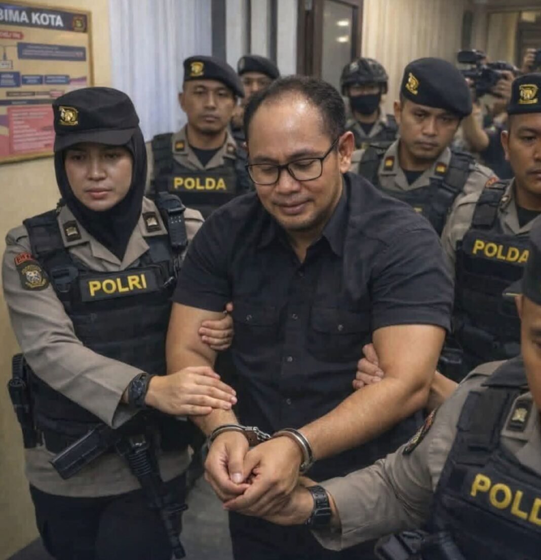 PENGKHIANAT DI BALIK SERAGAM.! Kasat Narkoba Polres Bima Kota Diciduk : Bos Besar Barang Haram.!