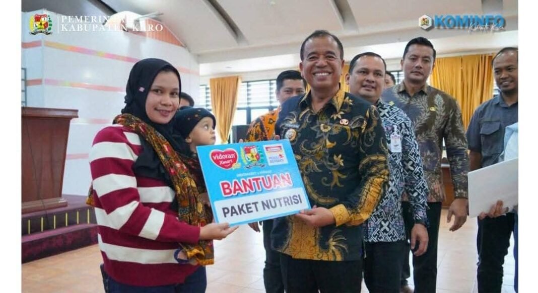 Bupati Karo Apresiasi CSR Indomaret !Salurkan Bantuan Nutrisi kepada 250 KeluargaÂ