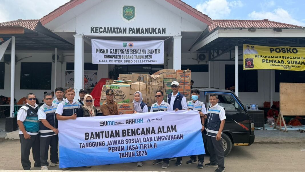 Perum Jasa Tirta (PJT) II, Wilah Berperan Aktif Dalam Penanganan Banjir Di Pantura Subang