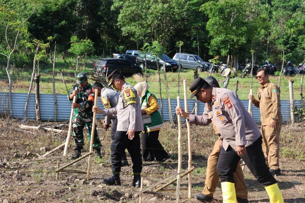 Kapolres Sabang Hadiri Penanaman Perdana Jagung Pipil Dukung Ketahanan Pangan di Gampong Iboih | Kompas.sbs.