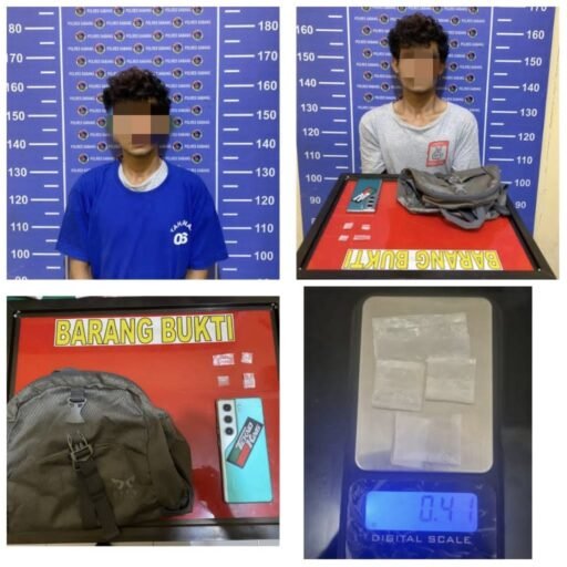 Sat Resnarkoba Polres Sabang Tangkap Pelaku Narkotika Jenis Sabu di Kecamatan Sukamakmue | Kompas.sbs.-News