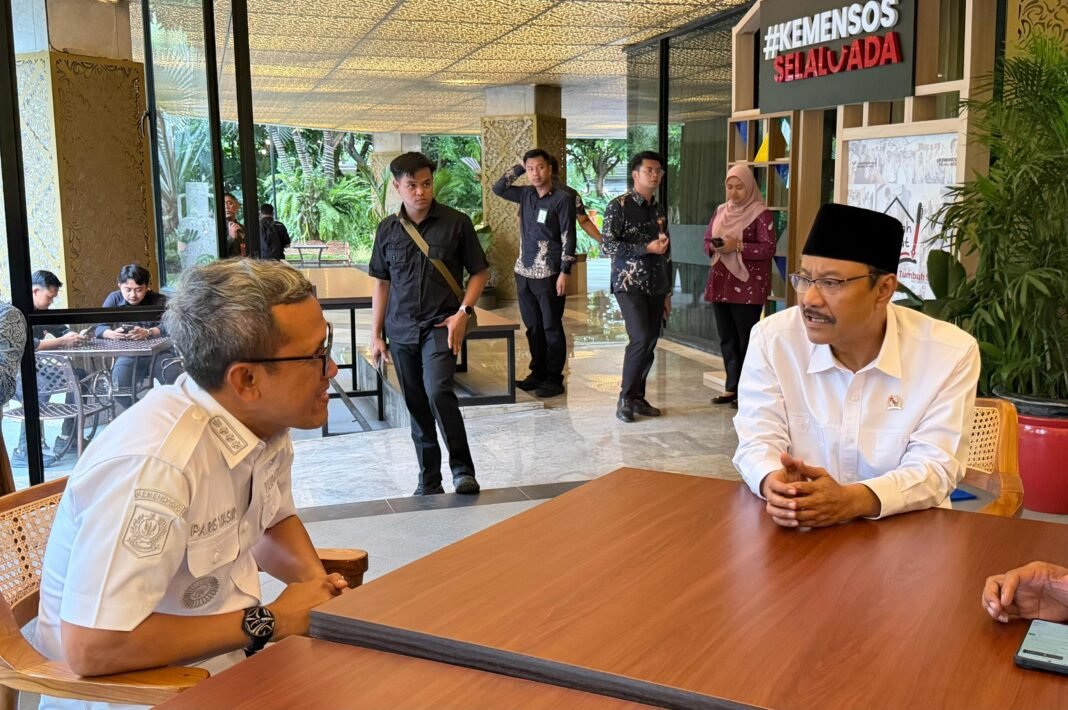 Temui Mensos, Bupati Jeneponto Perjuangkan Kuota PBI dan Sekolah Rakyat