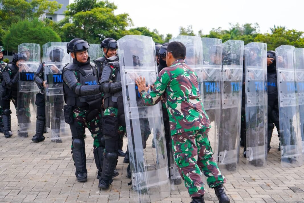 Perkuat Stabilitas Wilayah, Kodaeral XII Asah Kemampuan PHH Prajurit