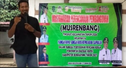 Musrenbang Kecamatan Tahun 2026, Ini Tanggapan Tokoh Pemuda