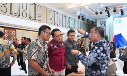 Bupati Karo Hadiri Rakor Penataan Kawasan Perkotaan dan Pariwisata Sumut