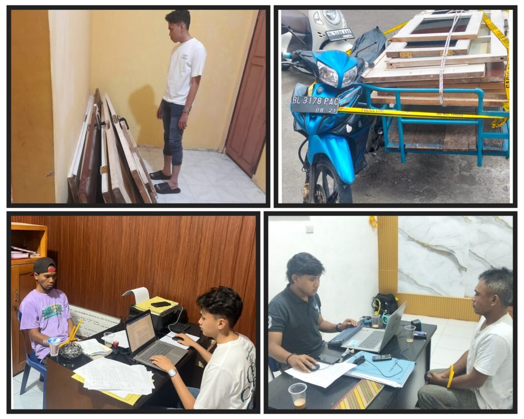 Jelang Ramadhan, Tim BUR’HAN Satreskrim Polres Sabang Tangkap Dua Pelaku Pencurian di Mess BPKS -News