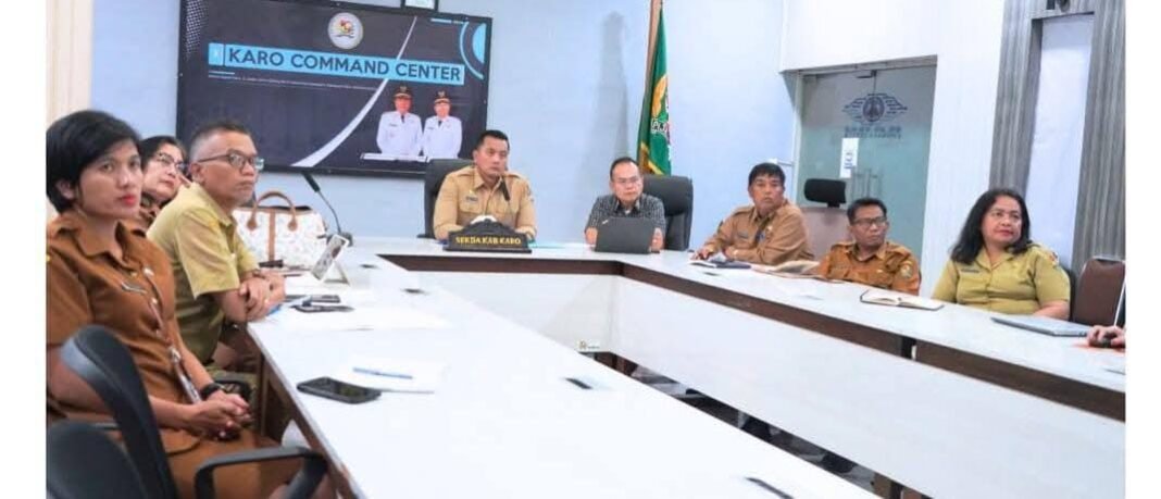 Pemkab Karo Ikuti Rakor Lintas Sektor Optimalisasi Program UHC Provinsi Sumatera Utara