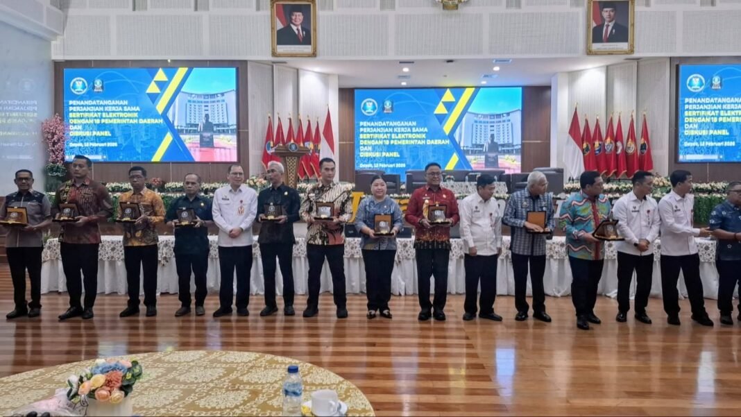 Perkuat Keamanan Digital, Pemkab Karo Jalin Kerja Sama Sertifikat Elektronik dengan BSSN RI