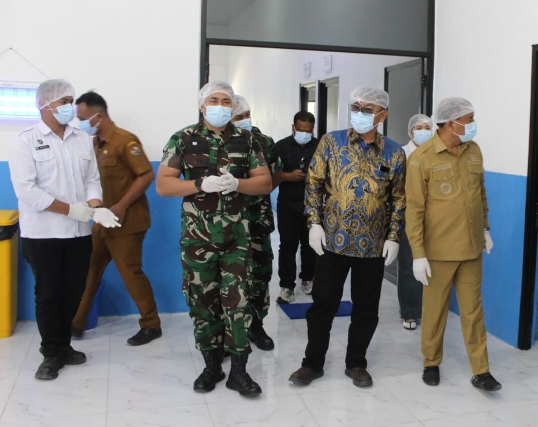 Launching MBG di Makodim ! Dandim 0205/TK: MBG Penuhi Gizi Anak dan Buka Lapangan Kerja