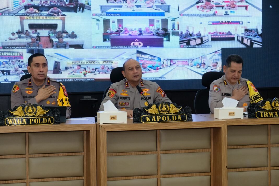 Dukung Penuh Kebijakan Pemerintah, Polda Kalbar Gelar Rapim 2026 Fokus pada Ketahanan Pangan dan PenguatanSDM