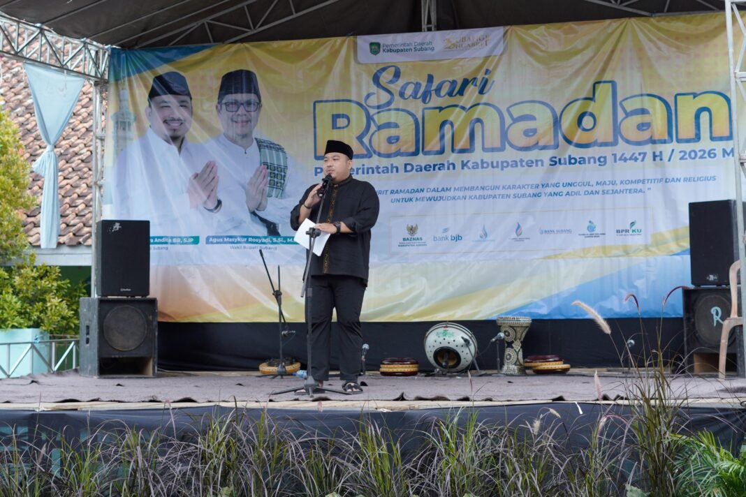 Sapari Ramadhan Perdana 1447 H Di Kecamatan Sukasari Bupati Subang Pembangunan RSUD Pantura Selai 2028