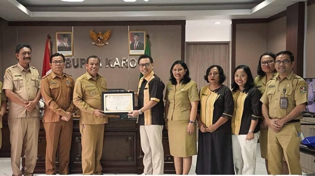 Optimalkan Penyaluran Dana Transfer, Pemkab Karo Raih Penghargaan Kategori “Sangat Baik” dari KPPN Sidikalang