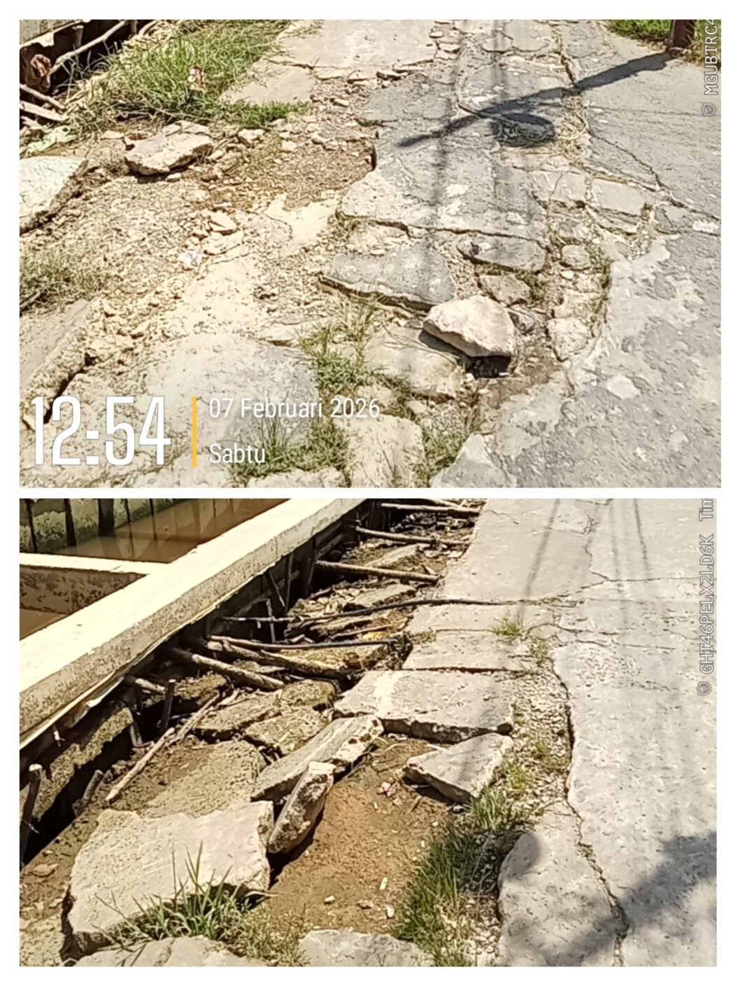 Berita Foto kondisi Terkini Jalan GG Tridarma